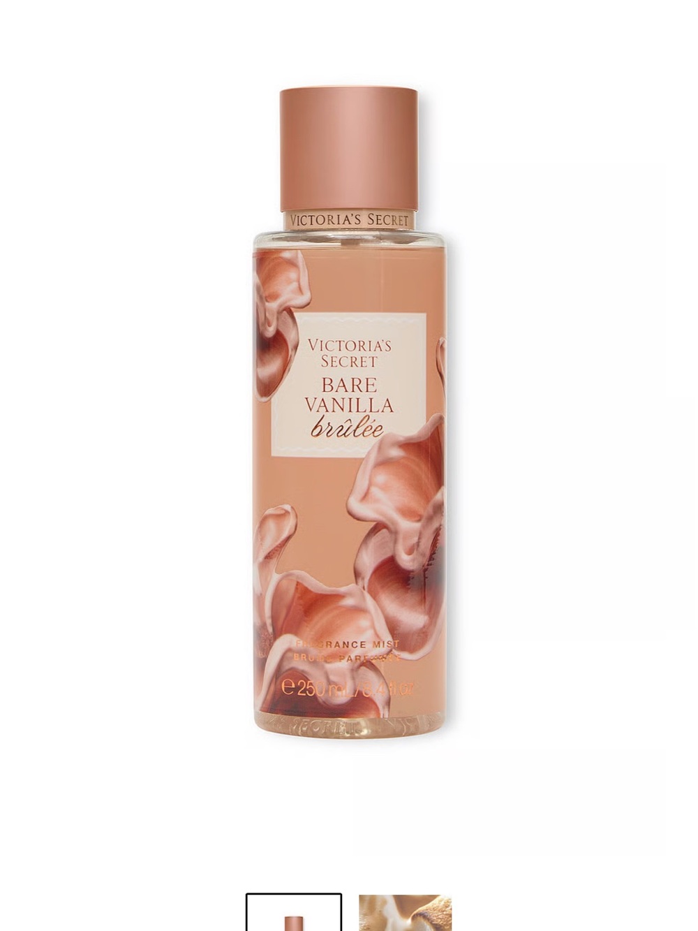 Victoria's Secret Bare Vanilla Brûlée Fragrance Mist -